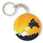 quads. orange sunset. keychains