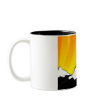 quads. orange sunset. mugs