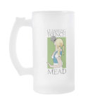 Quaffing Wench Mead frosted mug