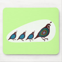 Quail Mousemat