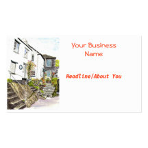 'Quaint Cottages' Profile Card Business Card