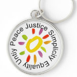 quaker Peace KeyChain