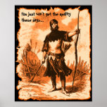 Quality these days... print