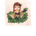 Quantum Cutie Grape Vine Girl t-shirts