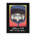 Quantum Kid in Wine Glass Thinking of You postcards