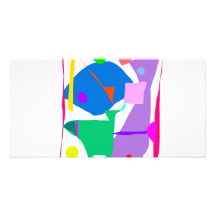 Quantum Particle Beautiful Debris Nature Invention Personalised Photo Card