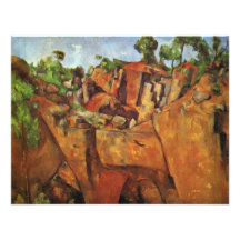 Quarry Bibémus By Paul Cézanne (Best Quality) Announcement