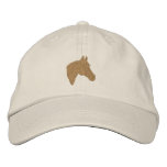 Quarter Horse Head embroidered hats