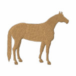 Quarter Horse Silhouette embroidered shirts