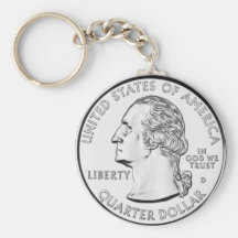 Quarter Keychains