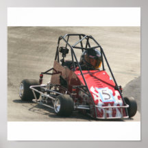 quarter midget racer posters