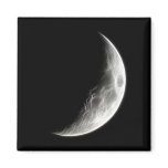 Quarter Moon Lunar Planet Globe Refrigerator Magnets
