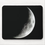 Quarter Moon Lunar Planet Globe Mousepads