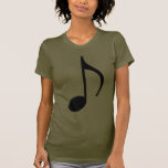 Quaver - Eighth Note Music Symbol Tee Shirts
