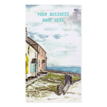 'Quay Cottages' Business Cards