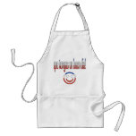 Que Tengas un Buen Día! Chile Flag Colours Aprons