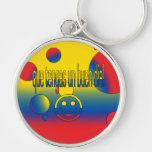 Que Tengas un Buen Día! Ecuador Flag Colours Keychains