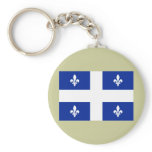 Quebec, Canada Keychain