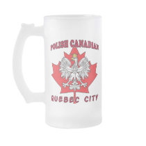 Quebec City Polish Canadian Leaf Mug