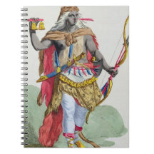 Queen Anna Nzinga (1583-1663), from 'Receuil des E Spiral Notebooks