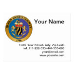 Queen Anne's County seal Business Card Template