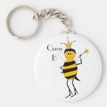 Queen B Keychain
