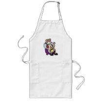 queen bee cartoon aprons