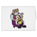 queen bee cartoon cards