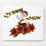 Queen Bee-otch mousepads