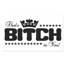 QUEEN BITCH stickers