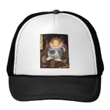 Queen- Blue Smoke Persian cat Hats