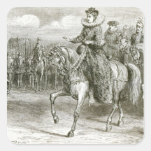 Queen Elizabeth at Tilbury Stickers