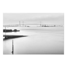 Queen Elizabeth bridge Photographic Print