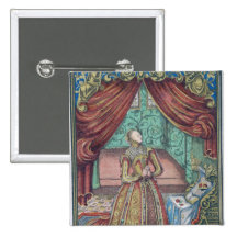Queen Elizabeth I at Prayer, frontispiece Button