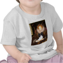 Queen Elizabeth I  - Papillon 1 Tee Shirts