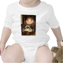 Queen Elizabeth I - Pekingese Baby Bodysuit
