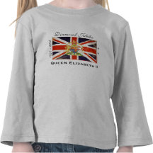 Queen Elizabeth II Diamond Jubilee Kids T-Shirt