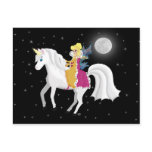 Queen Faery and Unicorn Postcards
