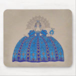 Queen Fashion Plate Mousepad Catalog Vintage