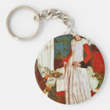 Queen Guinevere By William Morris (Best Quality) Key Chain