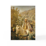 Queen Guinevere's Maying, John Collier, 1902 Card