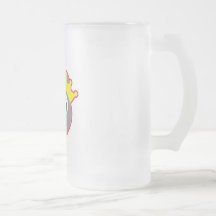 Queen Kitty Pink - Grey Mugs