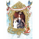 Queen Marie Antoinette White Poodle n Cake t-shirts