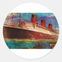 QUEEN MARY 1 STICKERS