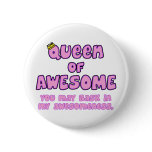 Queen of Awesome Button