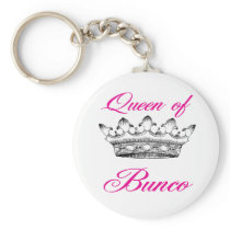 queen of bunco key chains
