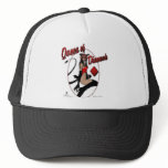 Queen of Diamonds Mesh Hat