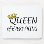Queen Of Everything Crown Mouse Pad