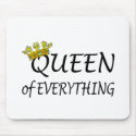 Queen Of Everything Crown mousepads