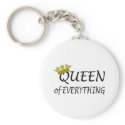 Queen Of Everything keychains